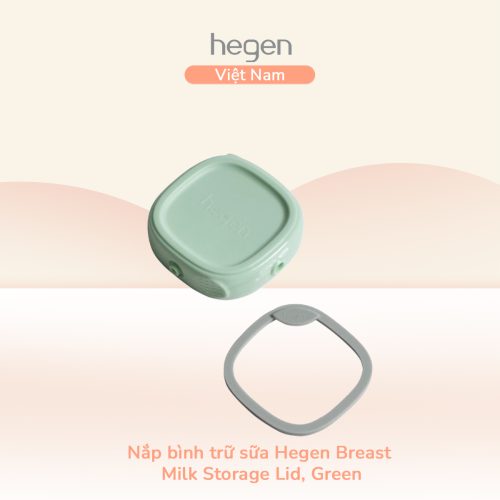 Nắp bình trữ sữa Hegen, Green