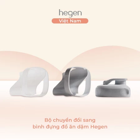 Bộ chuyển đổi sang bình đựng đồ ăn dặm Hegen