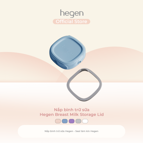 Nắp bình trữ sữa Hegen, Blue