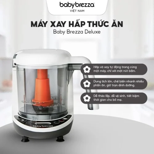 Máy xay hấp thức ăn Baby Brezza Deluxe