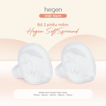 Bộ 2 phễu mềm Hegen SoftSqround, size 31mm