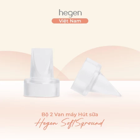 Bộ 2 Van máy Hút sữa Hegen Softquound