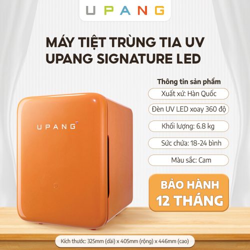 Máy tiệt trùng tia UV Upang Signature Led, màu Cam