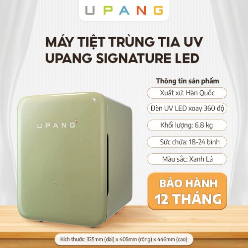 Máy tiệt trùng tia UV Upang Signature Led, màu Xanh Lá