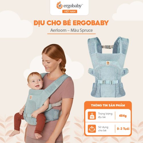 Địu cho bé Ergobaby Aerloom - Spruce
