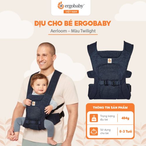Địu cho bé Ergobaby Aerloom - Twilight