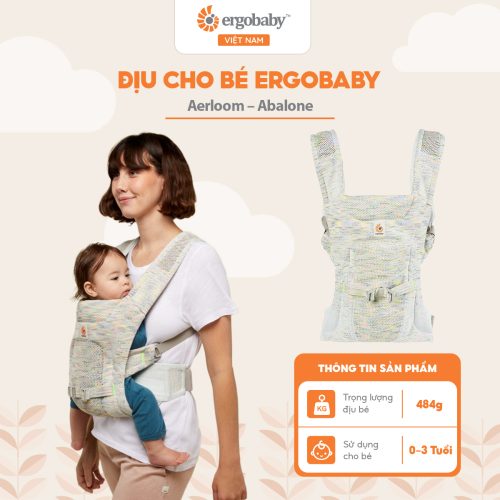 Địu cho bé Ergobaby Aerloom - Abalone