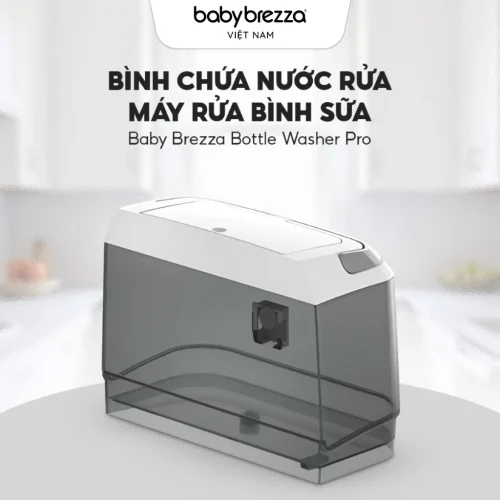 Bình chứa nước rửa bình máy rửa bình sữa Baby Brezza Bottle Washer Pro