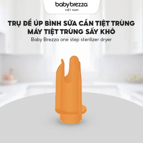 Trụ để úp bình sữa cần tiệt trùng máy tiệt trùng sấy khô Baby Brezza