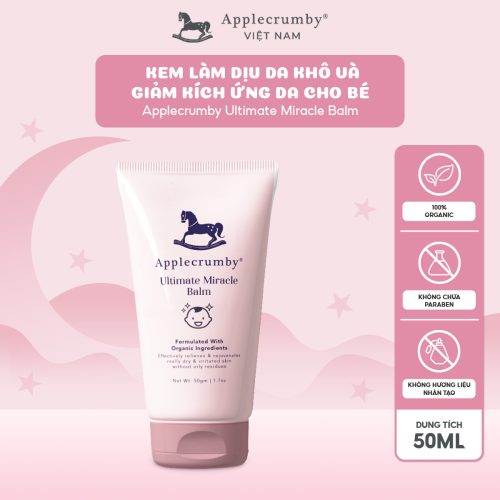 Kem làm dịu da khô và giảm kích ứng da Applecrumby Ultimate Miracle Balm, 50ml
