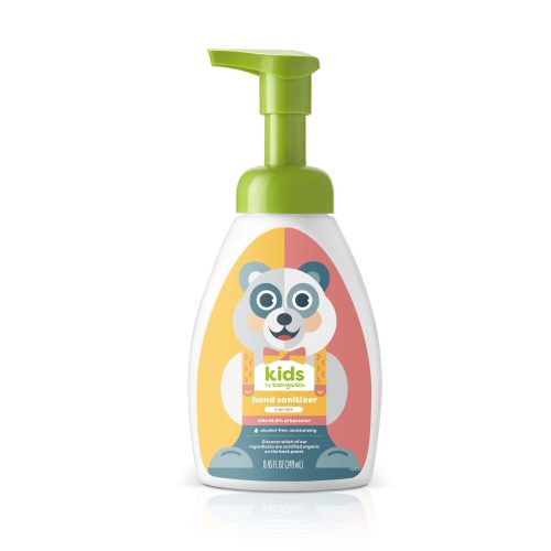 Nước rửa tay khô Organic Babyganics Kids Hand Sanitizer Cupcake, 249ml