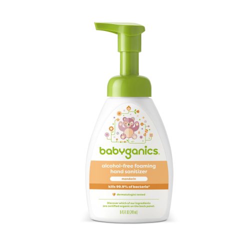 Nước rửa tay khô Organic hương cam Babyganics Hand Sanitizer Mandarin, 249ml