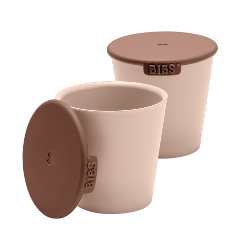 Bộ 2 cốc BIBS Cup Set, Blush