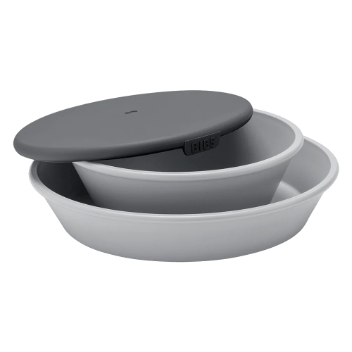 Bộ 2 đĩa ăn dặm BIBS Dinner Set, Cloud
