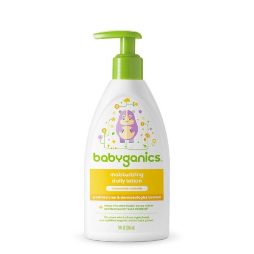 Sữa dưỡng thể Organic hoa cúc Babyganics Daily Lotion Chamomile Verbena, 266ml