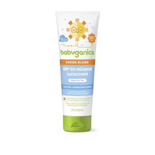 Kem chống nắng Organic Babyganics Sunscreen Lotion SPF50+, 236ml