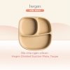 Đĩa chia ngăn silicon Hegen Divided Suction Plate, Taupe