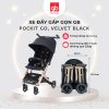 Xe đẩy gấp gọn GB Pockit Go, Velvet Black