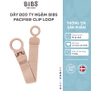 Dây đeo ty ngậm BIBS Pacifier Clip Loop, Blush