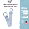 Dây đeo ty ngậm BIBS Pacifier Clip Loop, Dusty Blue