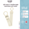 Dây đeo ty ngậm BIBS Pacifier Clip Loop, Ivory