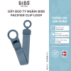 Dây đeo ty ngậm BIBS Pacifier Clip Loop, Petrol