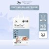 Bỉm tã dán ngày Applecrumby Slimdry Easyday Mega Tape size NB - 46+6 miếng (dưới 4kg)