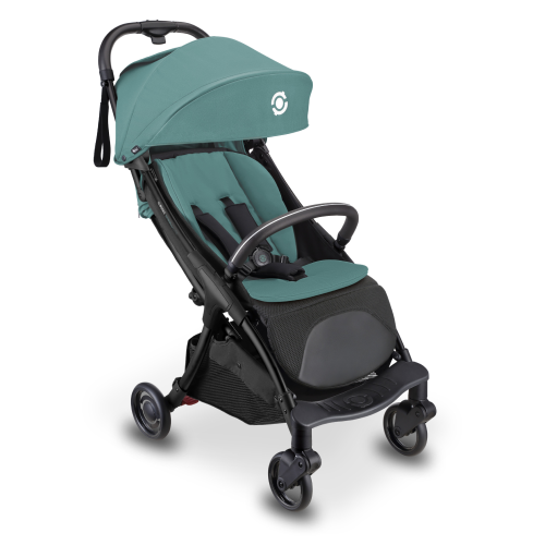 Xe đẩy gấp gọn Globber Stroll Lite, Lite Teal Grey