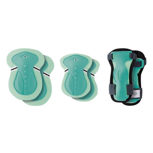 Bộ bảo hộ tay chân đầu gối Globber Protective Junior Size XXS Range A dưới 25kg, Mint
