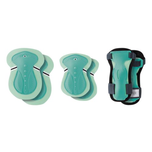 Bộ bảo hộ tay chân đầu gối Globber Protective Junior Size XS Range B 25-50kg, Mint
