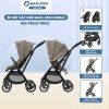 Xe đẩy gấp gọn Maxi-Cosi Leona2, Twillic Truffle